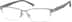 Titanium Rectangle Glasses 136912 in Gray