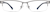 Front view of Titanium Rectangle Glasses 136912 in Gray thumbnail