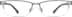 Titanium Rectangle Glasses 136912 in Gray