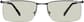 Image of Titanium Rectangle Glasses thumbnail