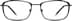 Titanium Rectangle Glasses 137721 in Black