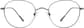 Front view of Titanium Round Glasses 137912 in Gray thumbnail