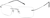 Angle view of Titanium Rimless Glasses 138212 in Gray thumbnail
