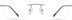 Titanium Rimless Glasses 138212 in Gray