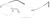 Angle view of Titanium Rimless Glasses 138215 in Brown thumbnail