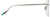 Side view of Rimless Glasses 138629 in Iridescent thumbnail
