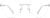 Front view of Titanium Rimless Glasses 138811 in Silver thumbnail