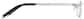 Side view of Customizable Titanium Rimless Glasses 138911 in Silver thumbnail