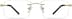 Titanium Rimless Glasses 138914 in Gold