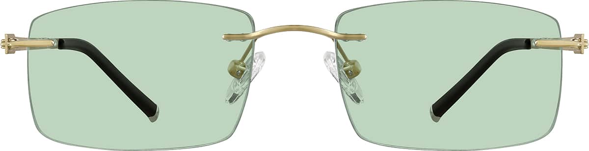 Titanium Rimless Glasses 1389