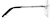 Side view of Titanium Rimless Glasses 139112 in Gray thumbnail