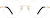 Front view of Titanium Rimless Glasses 139114 in Gold thumbnail