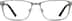 Rectangle Glasses 139311 in Platinum