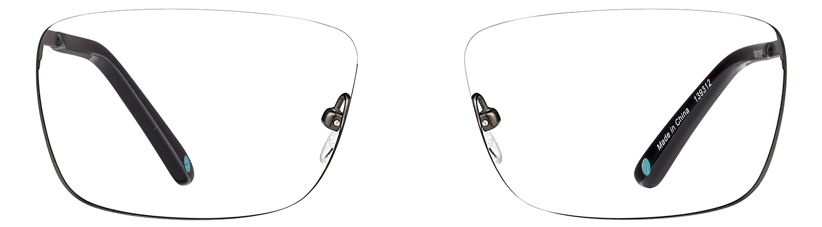 Copper/Brown Rectangle Glasses #139312 | Zenni Optical