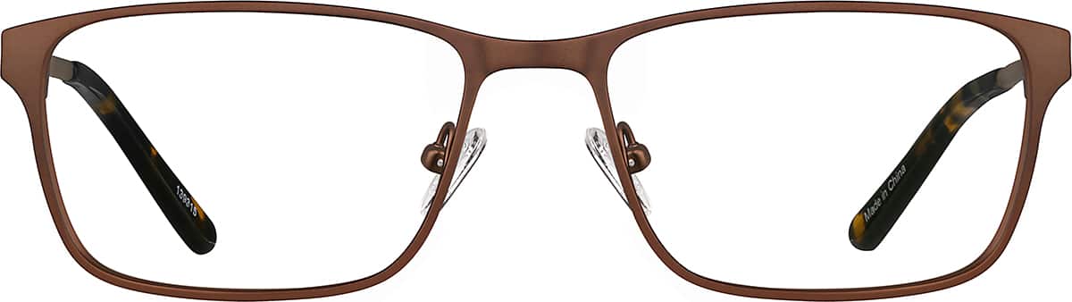 Copper/Brown Rectangle Glasses #139312 | Zenni Optical Copper/Brown Rectangle Glasses #139312 | Zenni Optical