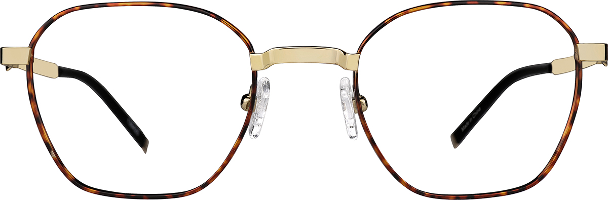 Tortoiseshell Geometric Glasses