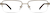 Front view of Titanium Half-Rim Glasses 139515 in Copper thumbnail