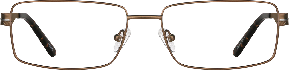 Copper Rectangle Glasses