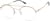 Angle view of Aviator Glasses 139921 in Black thumbnail