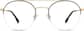 Front view of Round Glasses 139921 in Black thumbnail