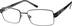 Rectangle Glasses 141312 in Gray