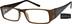 Rectangle Glasses 14227915 in Brown