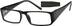 Rectangle Glasses 14227921 in Black