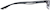 Side view of Rectangle Glasses 142712 in Gray thumbnail
