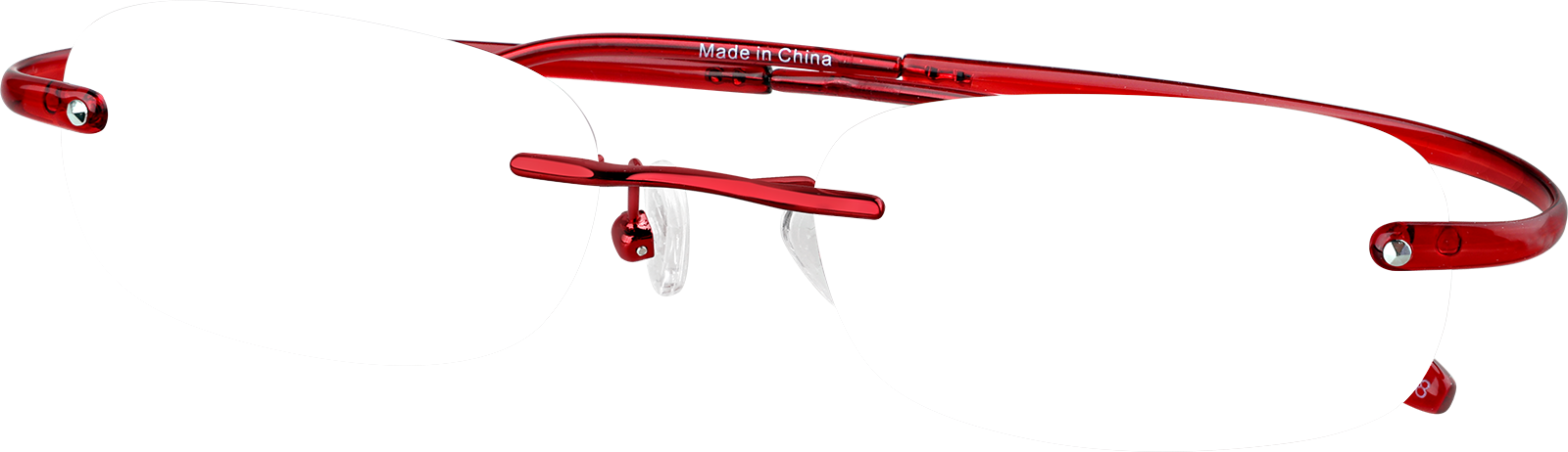 アクセサリー tomo Tortoiseshell Rimless Glasses #143714 | Zenni Optical