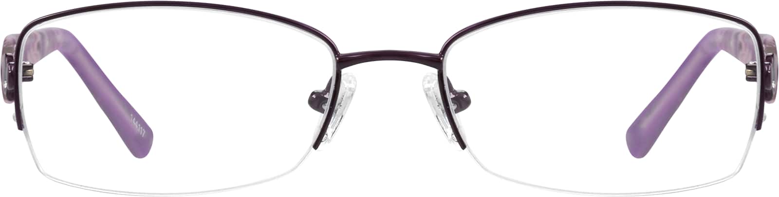 Black Rectangle Glasses #144121 | Zenni Optical