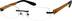 Rimless Glasses 145321 in Black