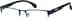 Rectangle Glasses 145816 in Blue