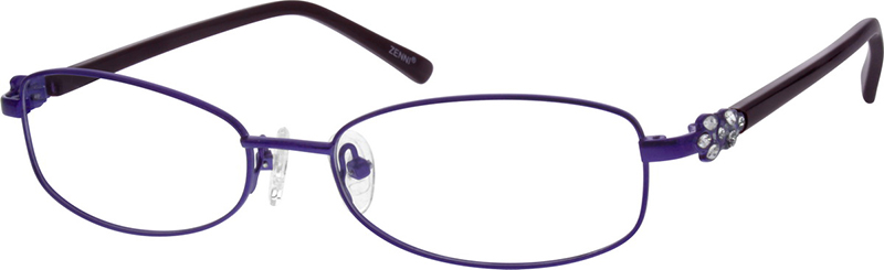 Oval Glasses 145917 in Purple