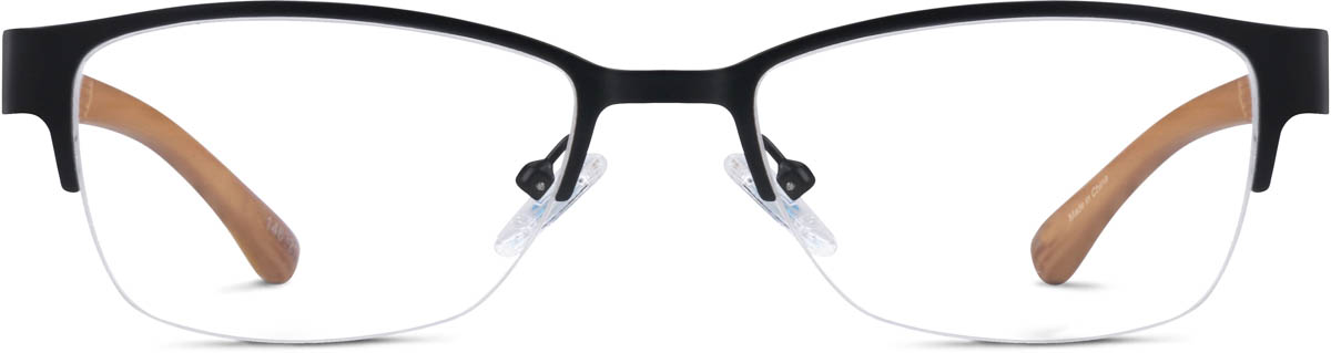 Black Rectangle Glasses