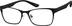 Square Glasses 146921 in Black