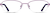 Front view of Oval Glasses 150117 in Purple thumbnail
