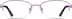 Oval Glasses 150117 in Purple