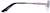 Side view of Oval Glasses 150117 in Purple thumbnail