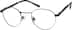 Round Glasses 151315 in Silver