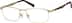Rectangle Glasses 151914 in Gold
