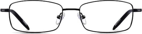 Black Rectangle Glasses