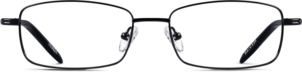 Black Rectangle Glasses #153021