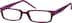 Rectangle Glasses 15339627 in Purple