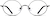 Front view of Round Glasses 156021 in Black thumbnail