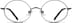 Round Glasses 156021 in Black