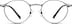 Round Glasses 157111 in Gray