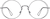 Front view of Round Sunglasses 157412 in Steel thumbnail