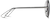 Side view of Round Sunglasses 157412 in Steel thumbnail