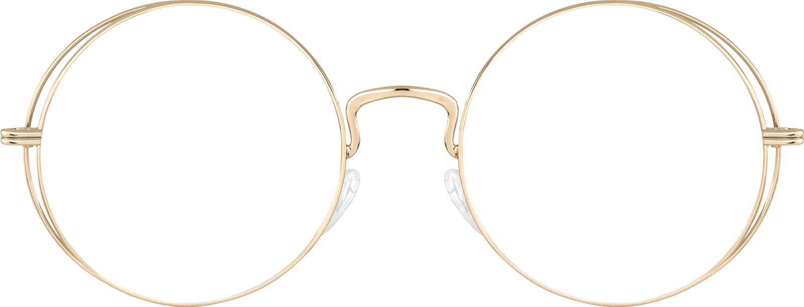 Gold circle frame sunglasses online