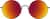 Front view of Round Sunglasses 157421 in Black thumbnail